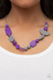 Tranquil Trendsetter Purple ✨ Necklace Short