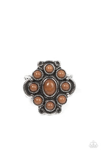 Brown,Ring Wide Back,Santa Fe Fantasy Brown ✧ Ring