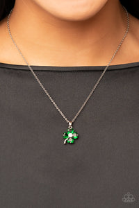 Green,Necklace Short,Kiss Me, Im Irish Green ✧ Necklace