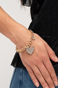 Bracelet Clasp,Gold,Hearts,Sets,Valentine's Day,Declaration of Love Gold  ✧ Bracelet