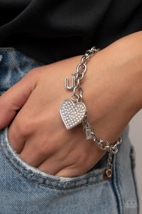 Bracelet Clasp,Hearts,Sets,Valentine's Day,White,Declaration of Love White  ✧ Bracelet