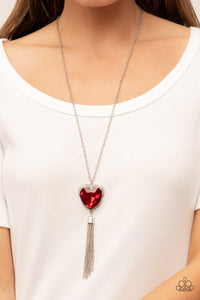 Hearts,Necklace Long,Red,Valentine's Day,Finding My Forever Red ✧ Necklace