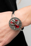 Time to Twinkle Red ✧ Hematite Cuff Bracelet