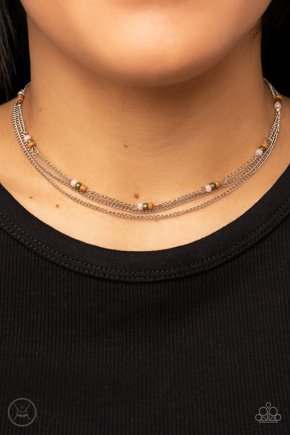 Bountifully Beaded Multi ✧ Choker Necklace Choker Necklace