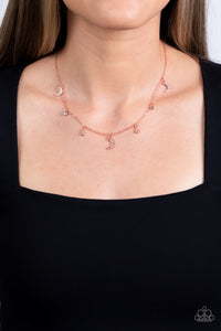 Copper,Necklace Short,Stars,Lunar Lagoon Copper ✧ Necklace