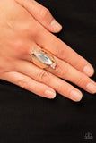 Planetary Paradise Rose Gold ✧ Iridescent Ring