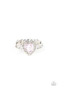 Hearts,Light Pink,Pink,Ring Skinny Back,Valentine's Day,Romantic Reputation Pink ✧ Ring