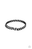 Regal Wraparound Black ✧ Coil Bracelet