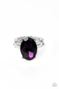 Purple,Ring Skinny Back,Updated Dazzle Purple ✧ Ring
