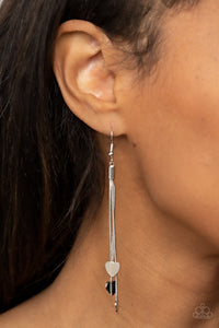 Earrings Fish Hook,Hearts,Silver,Valentine's Day,Higher Love Silver ✧ Earrings