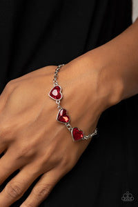Bracelet Clasp,Hearts,Red,Valentine's Day,Little Heartbreaker Red ✧ Bracelet