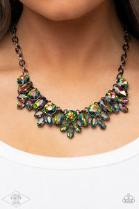 Fan Favorite,Multi-Colored,Necklace Short,Oil Spill,Combustible Charisma Multi ✧ Oil Spill Necklace
