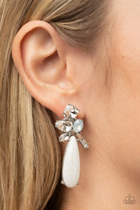 Earrings Post,White,DIY Dazzle White ✧ Post Earrings