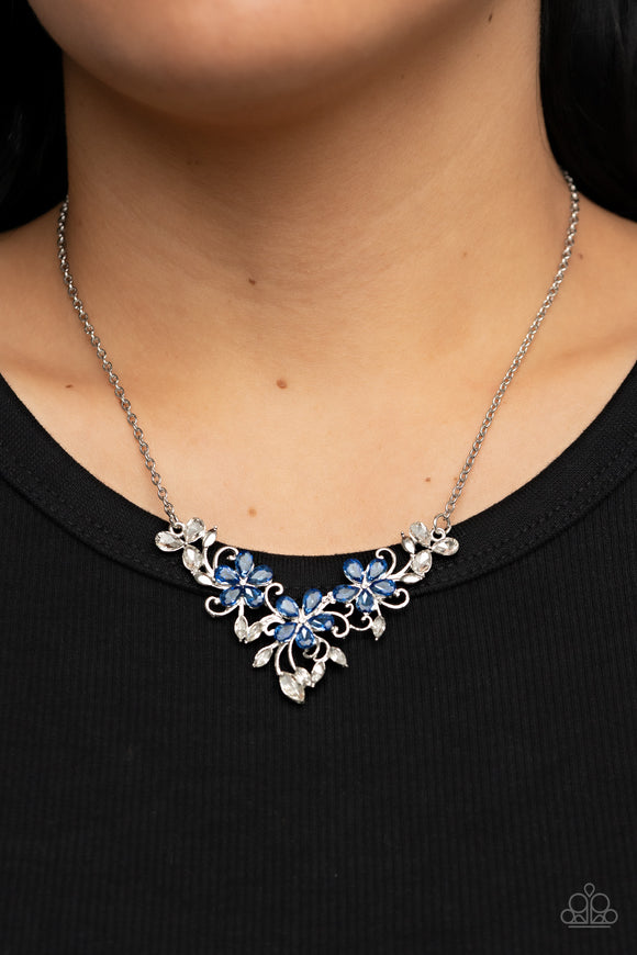 Floral Fashion Show Blue ✧ Necklace