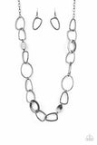 Metro Nouveau Black ✨ Necklace Long