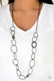 Metro Nouveau Black ✨ Necklace Long