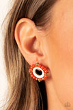 Nautical Notion Orange ✧ Post  Earrings