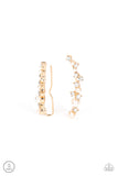 Couture Crawl Gold ✧ Ear Crawler Post Earrings Ear Crawler Post Earrings