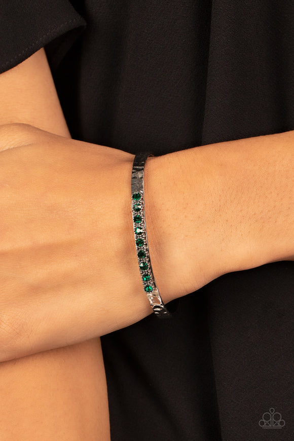Gives Me the SHIMMERS Green ✧ Cuff Bracelet