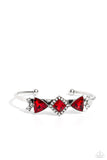 Strategic Sparkle Red ✧ Cuff Bracelet