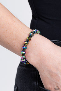 Bracelet Stretchy,Multi-Colored,Oil Spill,Shimmering Satisfaction Multi ✧ Oil Spill Bracelet