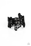 Butterfly Breeze Black ✧ Urban Wrap Urban Wrap Bracelet