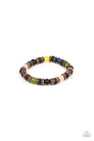 Durango Drifter Multi ✧ Wooden Disc Stretch Bracelet