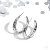 CONTOUR de Force Silver ✧ Hoop Earrings