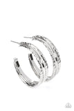 CONTOUR de Force Silver ✧ Hoop Earrings