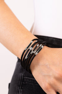 Black,Bracelet Magnetic,Magnetic Personality Black ✧ Magnetic Bracelet