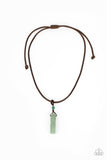 Comes Back ZEN-fold Green ✧ Necklace