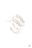 Cutting Edge Couture Silver ✧ Hoop Earrings