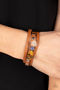 Blue,Brown,Multi-Colored,Orange,Tiger's Eye,Creek Cache Multi ✧ Tiger's Eye Urban Wrap