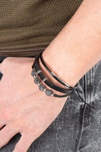 Black,Bracelet Knot,Silver,Urban Bracelet,Amplified Aloha Silver ✧ Urban Bracelet