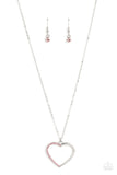 Love to Sparkle Pink ✧ Heart Necklace