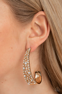 Earrings Hoop,Gold,Cold as Ice Gold ✧ Hoop Earrings