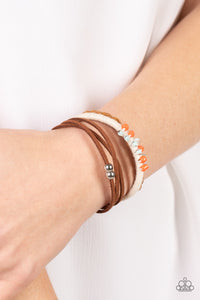 Bracelet Knot,Brown,Orange,Urban Bracelet,White,Summer Spectacle Orange ✧ Urban Bracelet