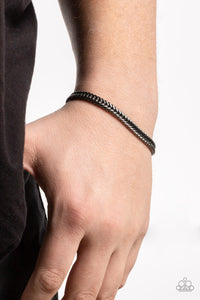 Black,Bracelet Magnetic,Gunmetal,Men's Bracelet,City Crusader Black ✧ Magnetic Bracelet