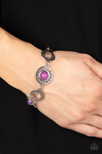 Bracelet Clasp,Purple,Coastal Charmer Purple ✧ Bracelet