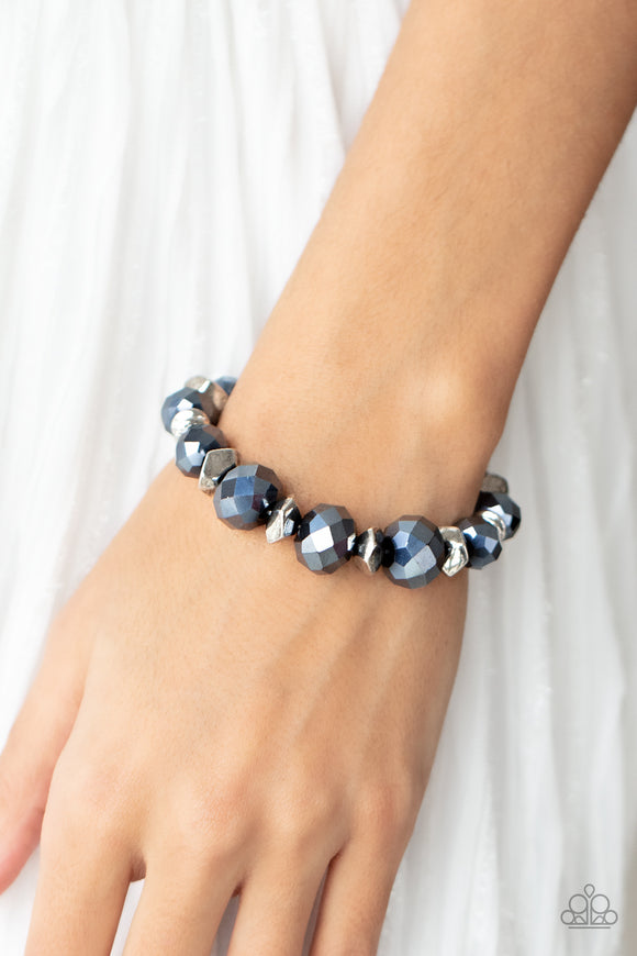 Astral Auras Blue ✧ Stretch Bracelet