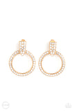 Sparkle at Your Service Gold ✧ Clip-On Earrings