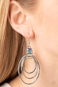 Earrings Fish Hook,Iridescent,Multi-Colored,Intergalactic Glamour Multi ✧ Iridescent Earrings