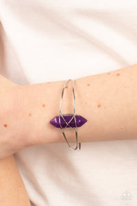 Bracelet Cuff,Purple,Terra Transcendence Purple ✧ Cuff Bracelet