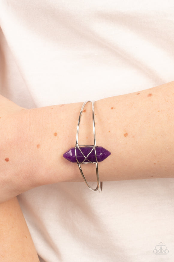 Terra Transcendence Purple ✧ Cuff Bracelet