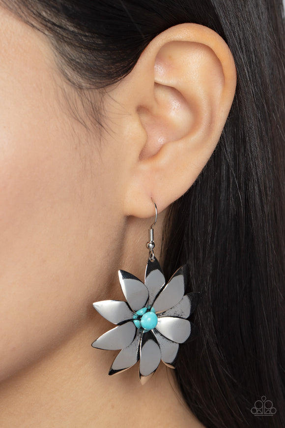 Pinwheel Prairies Blue ✧ Earrings