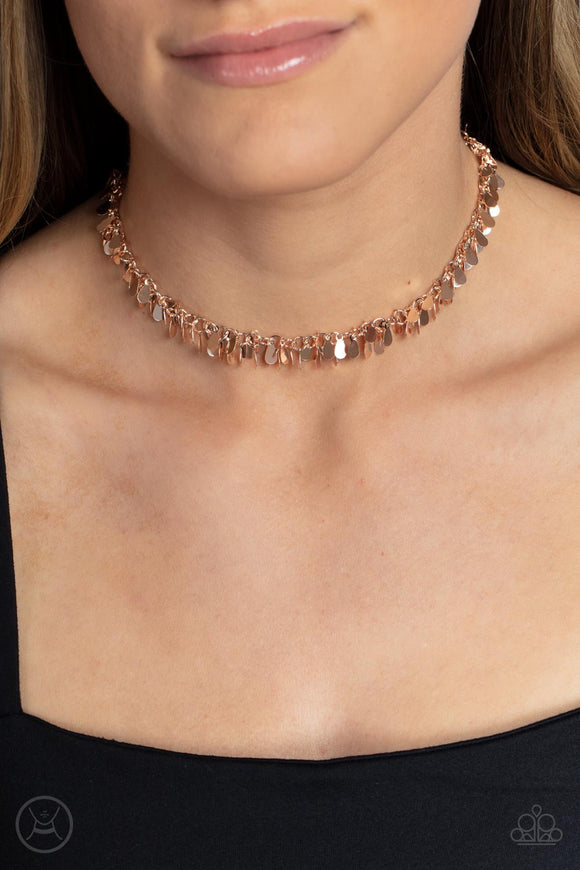 Surreal Shimmer Gold ✧ Choker Necklace