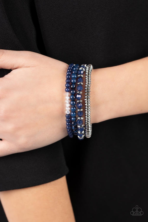 Destination Dreamscape Blue ✧ Stretch Bracelet