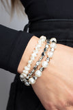 Shoreside Soiree White ✧ Stretch Bracelet Stretch Bracelet