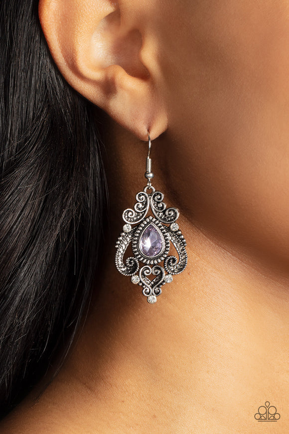 Palace Perfection Purple ✧ Earrings Earrings