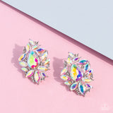 We All Scream for Ice QUEEN Multi ✧ Iridescent Post Earrings